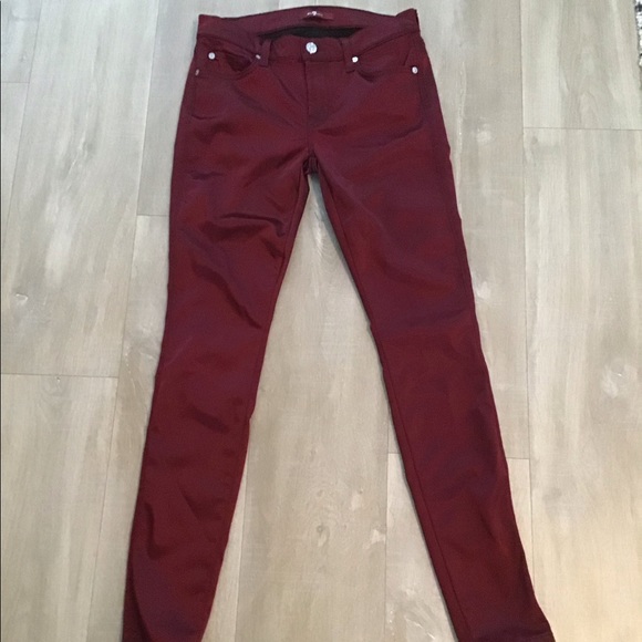 7 For All Mankind Skinny Pants - Picture 1 of 3
